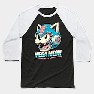 Mega Meow Baseball T-Shirt